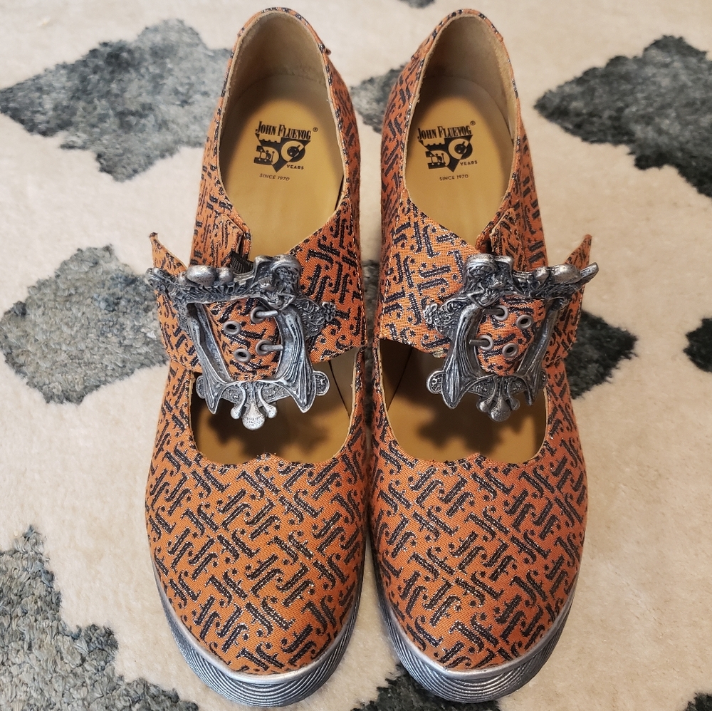 John Fluevog X Anna Sui Limited Edition Mission Shoes